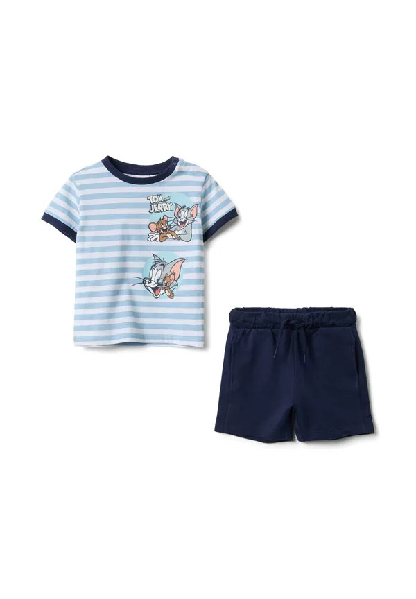 Спортивные штаны для бега в стиле мультфильма «том и джерри» Ovs, White/Light Blue