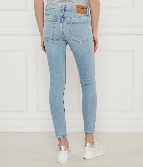 Джинсы Skinny fit Polo Ralph Lauren, синий — фото 4