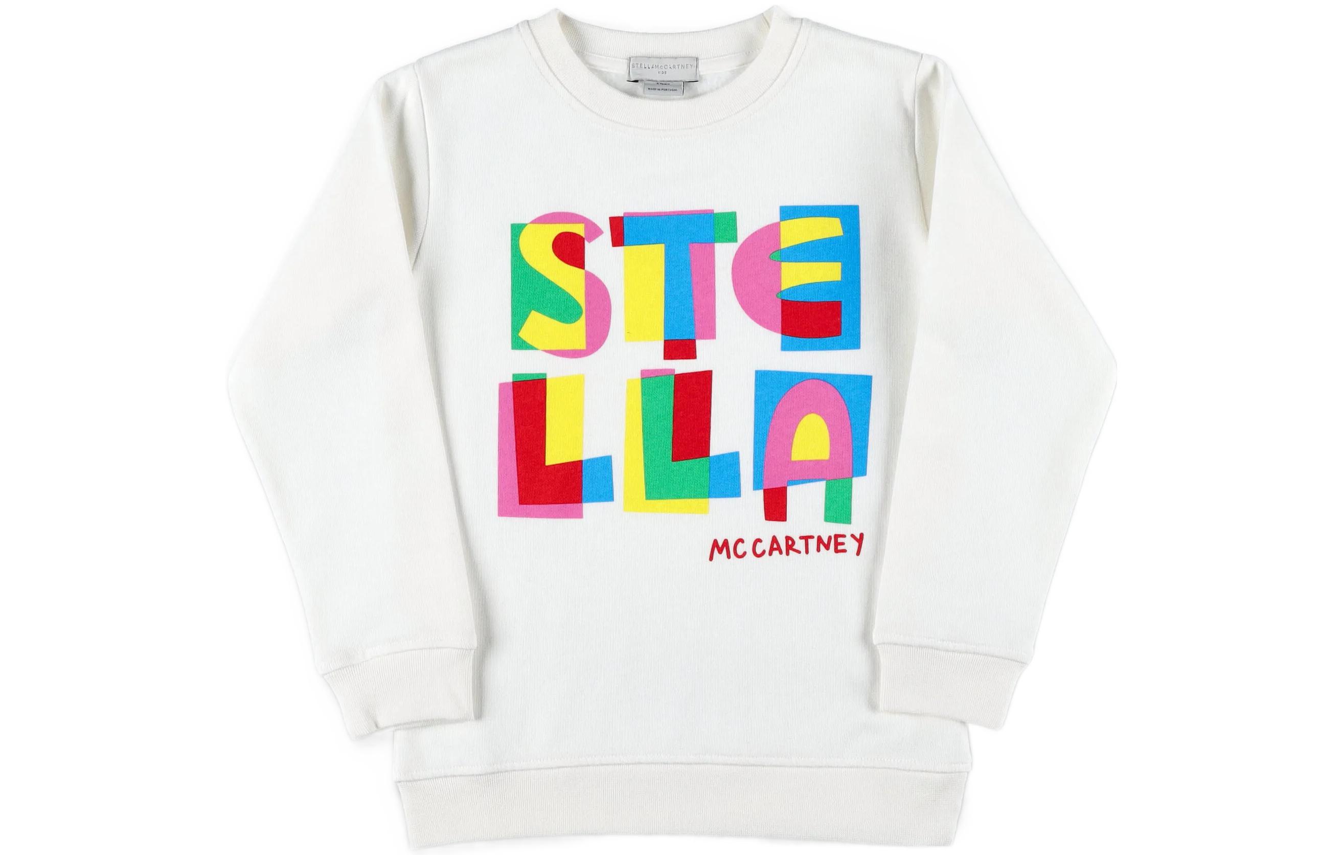 

Stella McCartney Толстовка FW22 белая детская