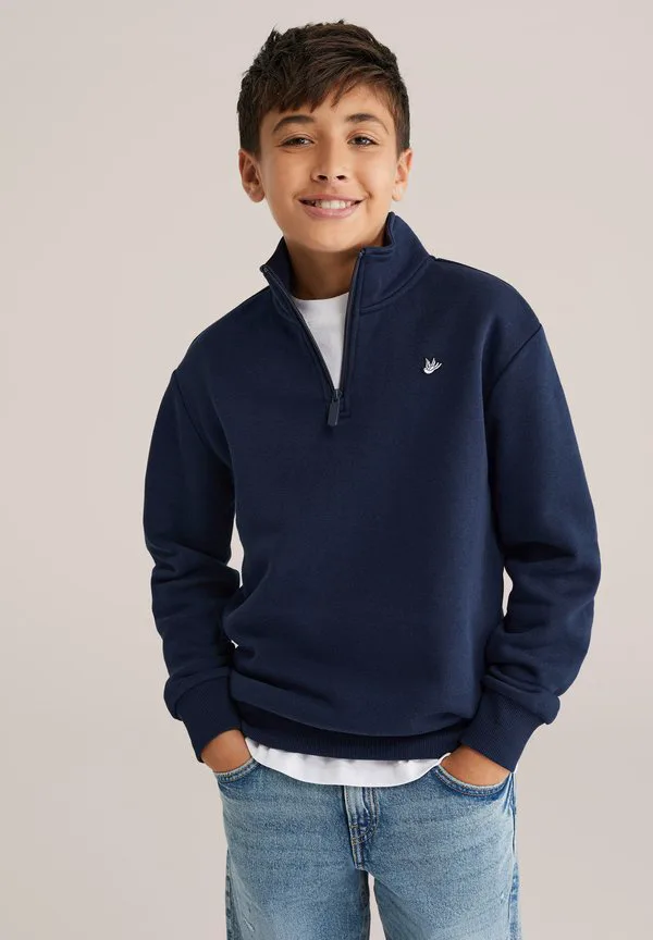 Толстовка blue ridge We Fashion, Navy Blue — фото 2