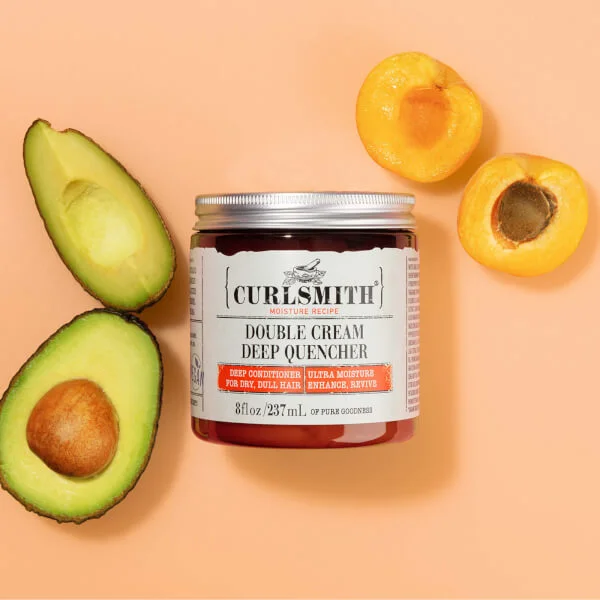 Curlsmith Double Cream Deep Quencher - Интенсивный увлажняющий кондиционер — фото 3