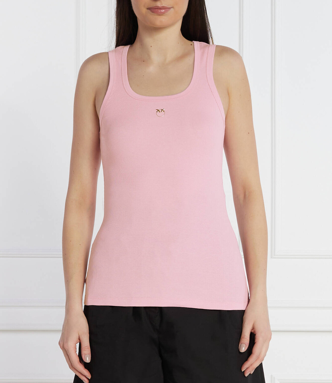 

Топ Pinko Slim Fit, роза