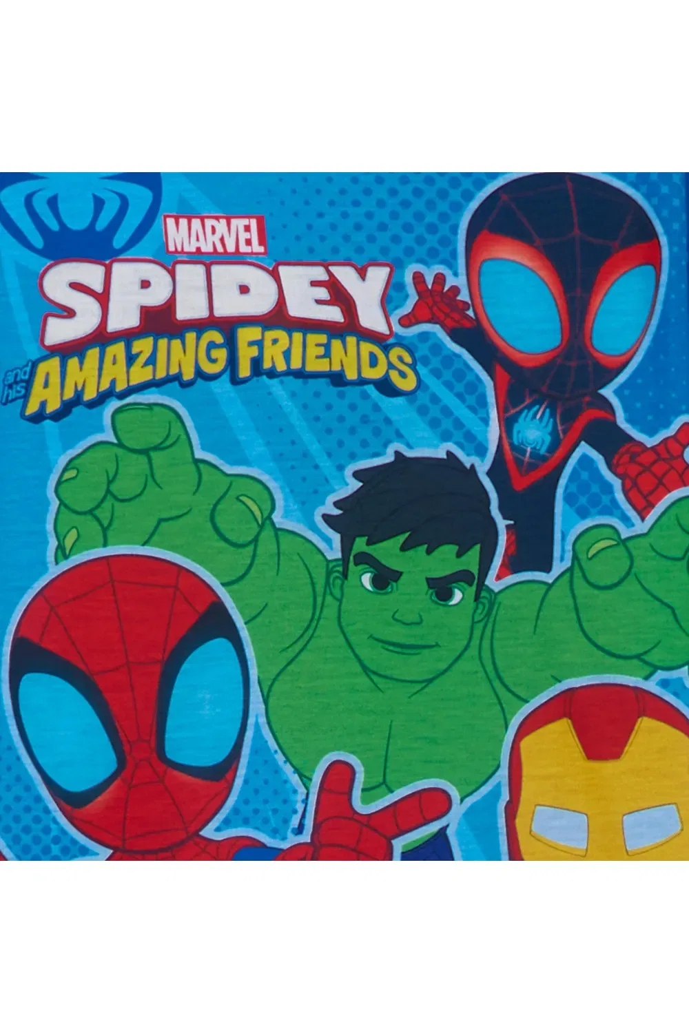 Пижама Marvel Spiderman для мальчиков, синий — фото 2