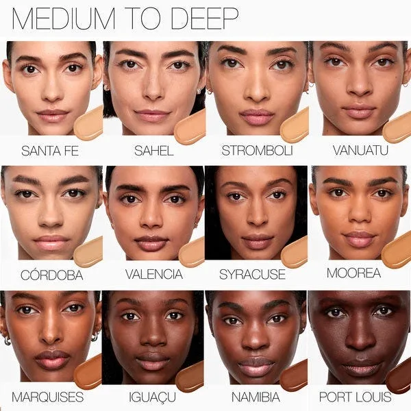 тональная основа с сияющим матовым финишем NARS Natural Matte Longwear Foundation, ALEXANDRIA — фото 4