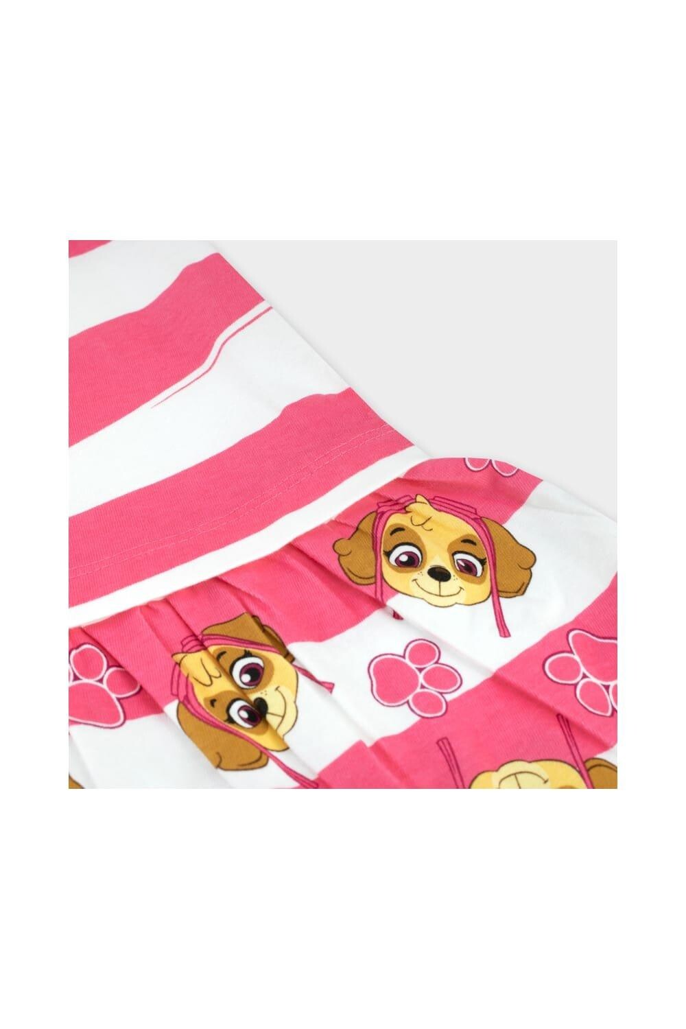 Платье Skye в полоску с длинными рукавами Paw Patrol, розовый — фото 4