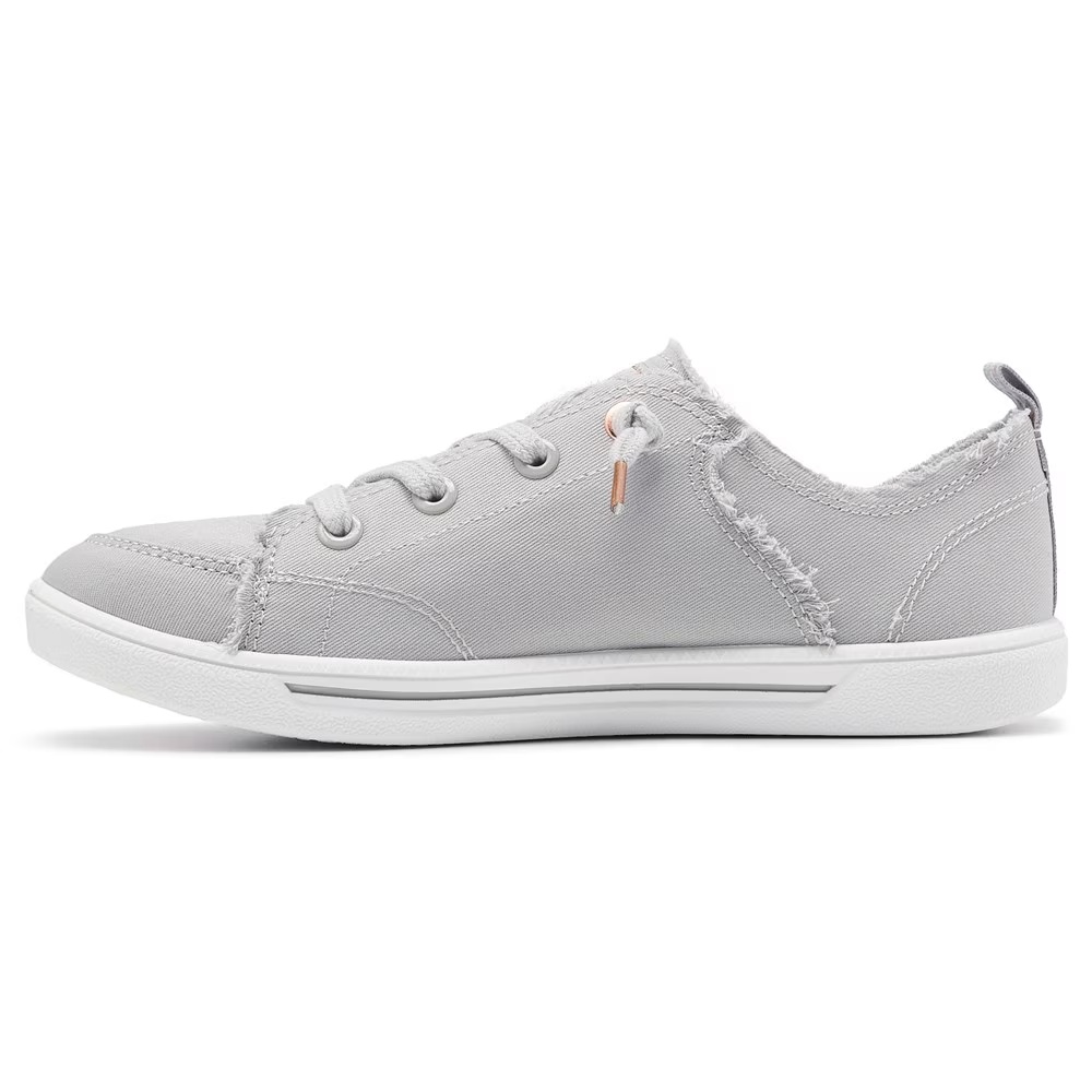 Кеды на резинке Bobs b cute 2.0 Skechers, grey canvas — фото 3