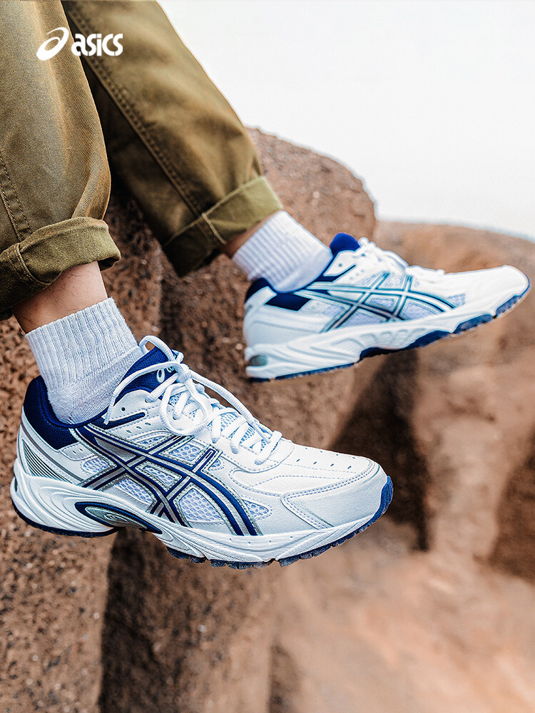 

Кроссовки спортивные Asics Gel в стиле ретро, дымчатый