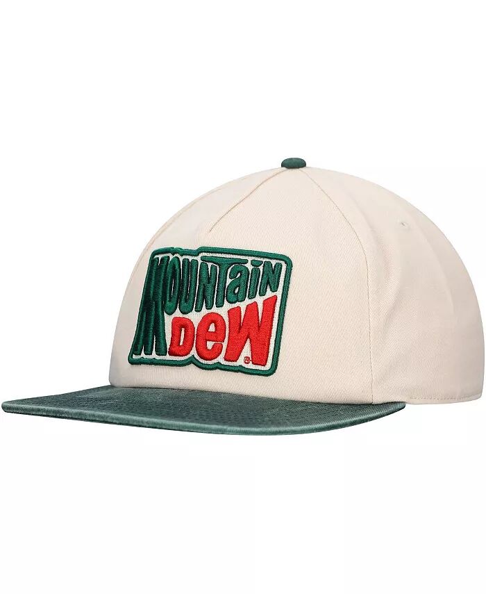 

Мужская кремовая кепка-лофер Mountain Dew Retro Snapback Lids