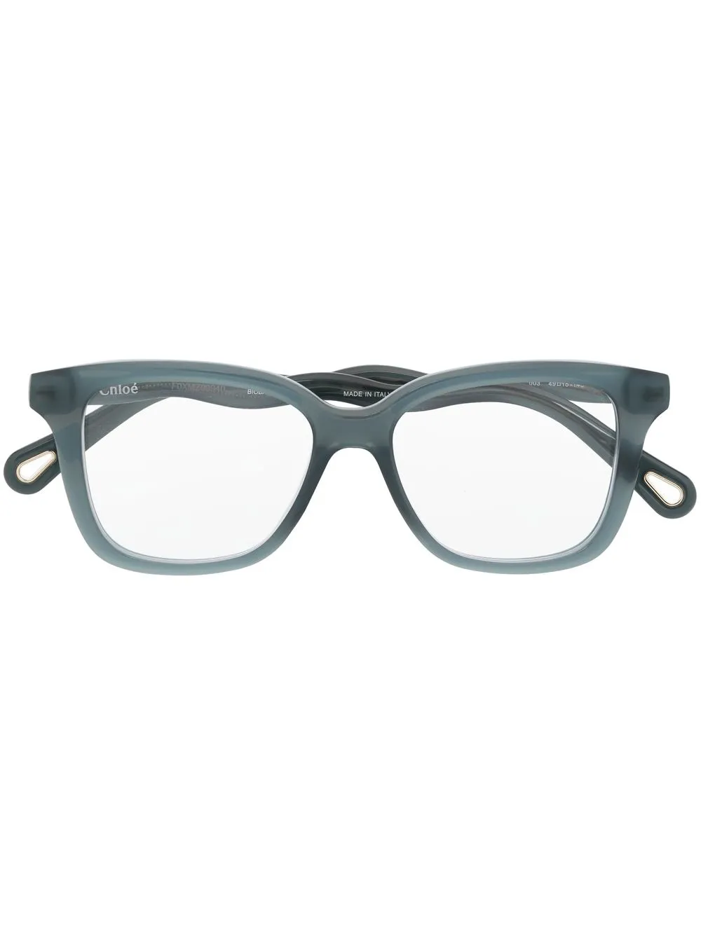 

Очки в оправе 'кошачий глаз' с логотипом Chloé Eyewear, синий