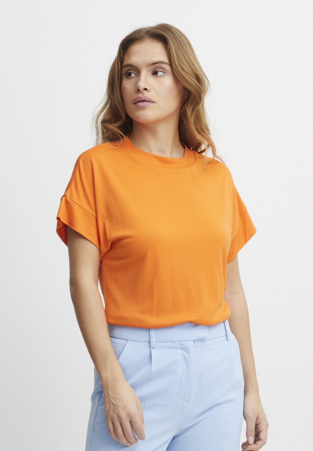 

Футболка базовая BYRYLIE b.young, цвет orangeade