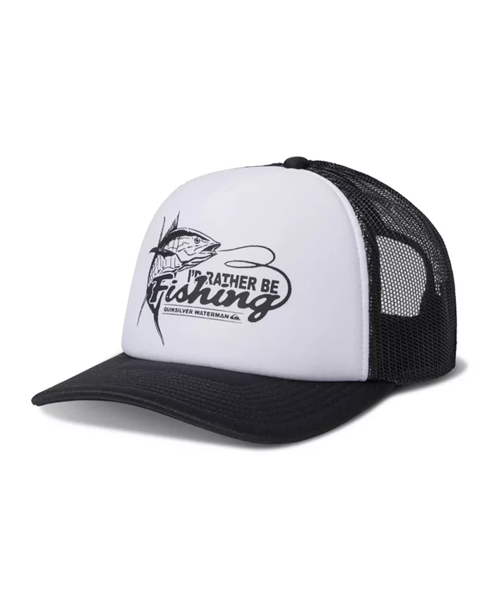 

Кепка Quiksilver Men's Big Game Foam Trucker Quiksilver Waterman, белый