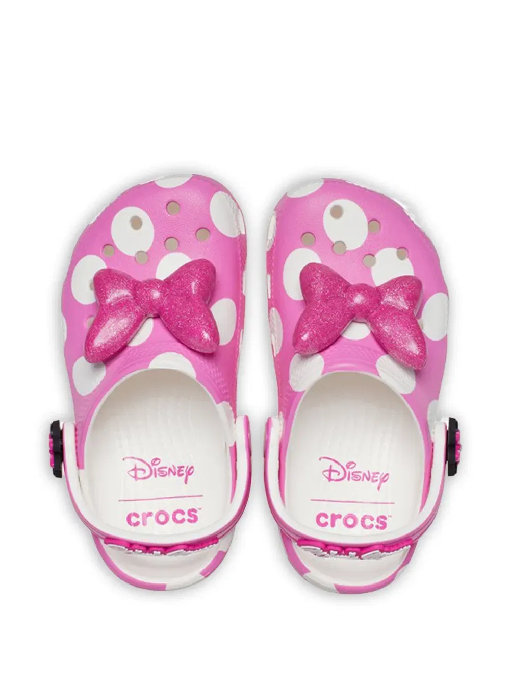 Классические сандалии Минни Маус Crocs Kids, розовый — фото 3