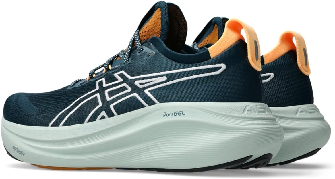 Мужские кроссовки ASICS Gel-Nimbus 27 Tr, бирюзовый — фото 3