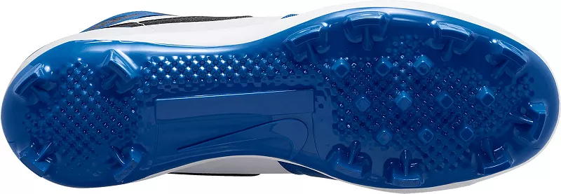 Мужские высокие бейсбольные бутсы Nike Jordan 1 Retro MCS, цвет Royal/Black — фото 2