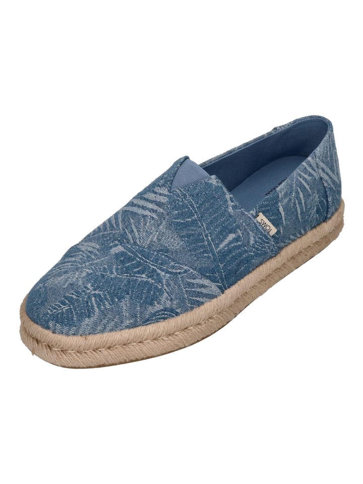 

Эспадрильи TOMS, синий