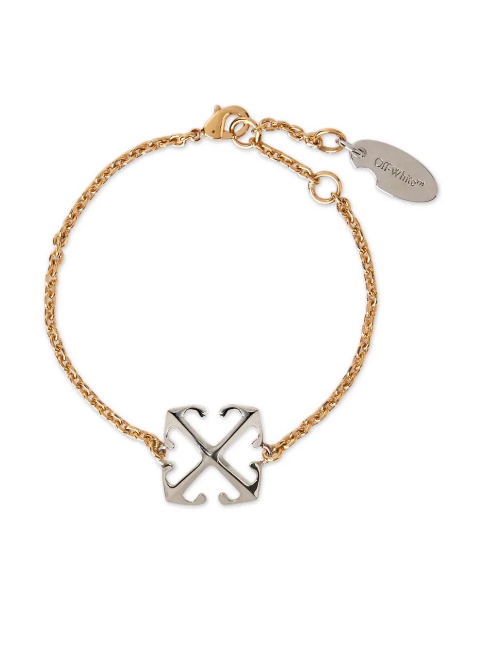 

Браслет с логотипом Arrow OFF-WHITE, золотой