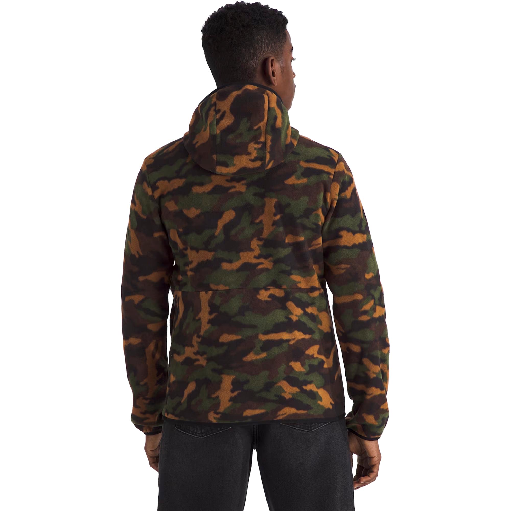 Детская куртка Glacier на молнии с капюшоном The North Face, TNF Black/TNF Camo Small Print — фото 4