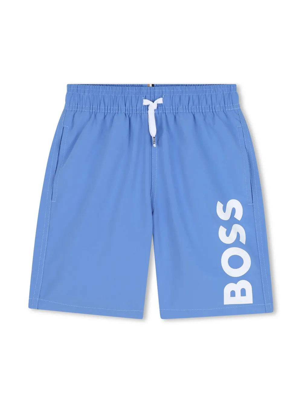 

Плавки-шорты с логотипом BOSS Kidswear, синий