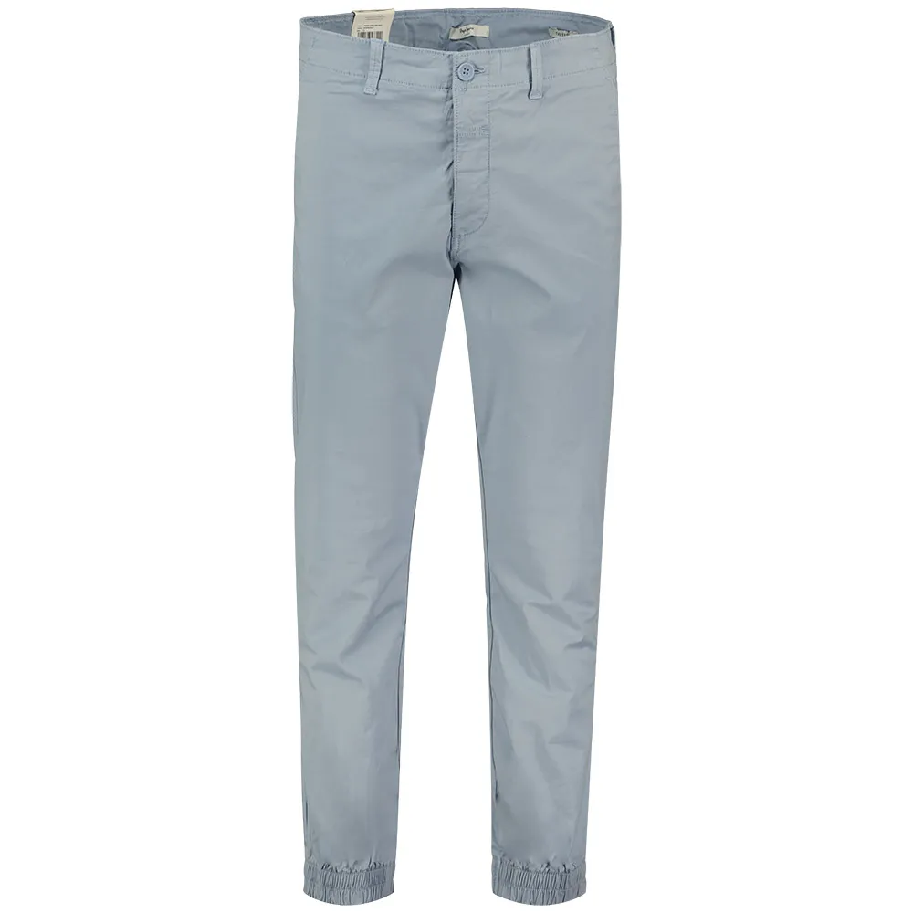 

Брюки чинос Pepe Jeans Tapered Fit Poplin, синий