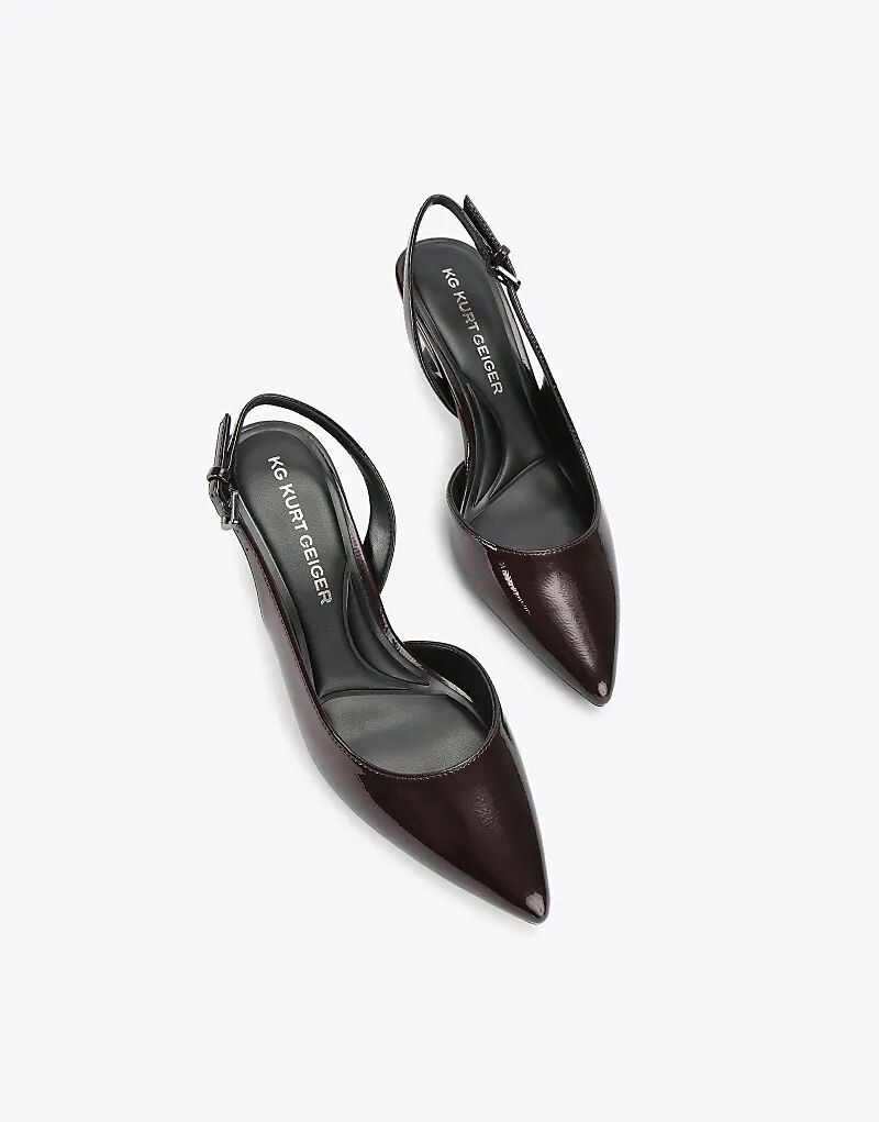 Туфли на низком каблуке KG Kurt Geiger Aria 2 цвета вина — фото 2