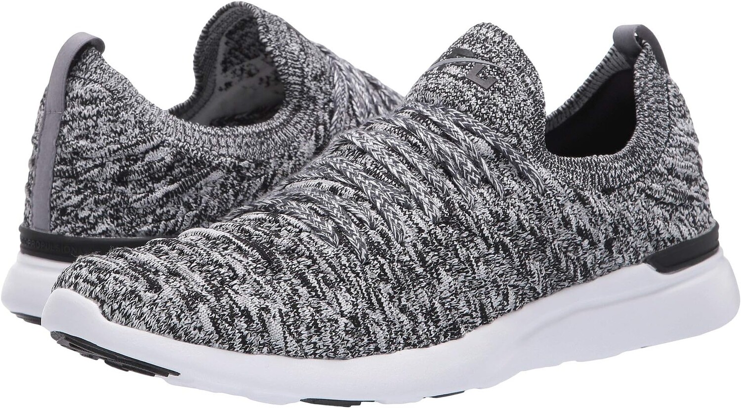 

Кроссовки Athletic Propulsion Labs (APL) Techloom Wave, цвет Heather Grey/Black/White