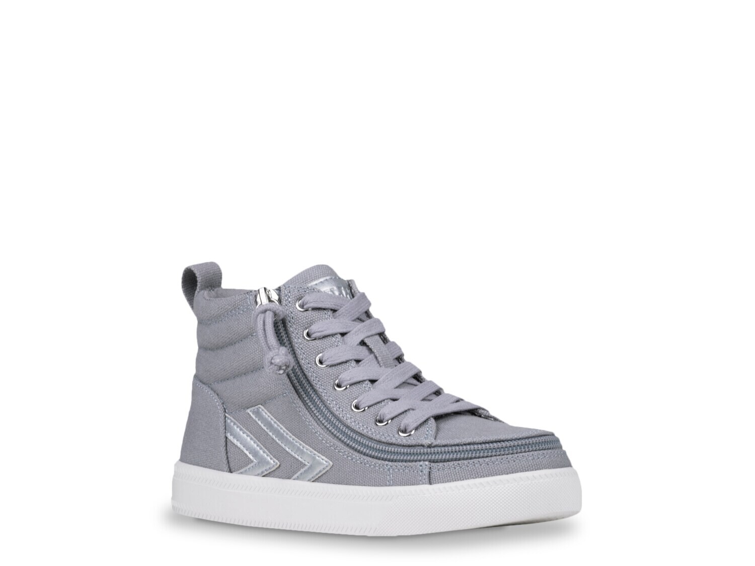 

Кроссовки высокие детские Billy Footwear Little Kid CS, серебряный металлик