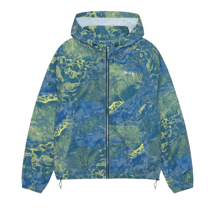 

Куртка Stussy Realtree Wav3 Beach Shell, Wave Blue/Yellow