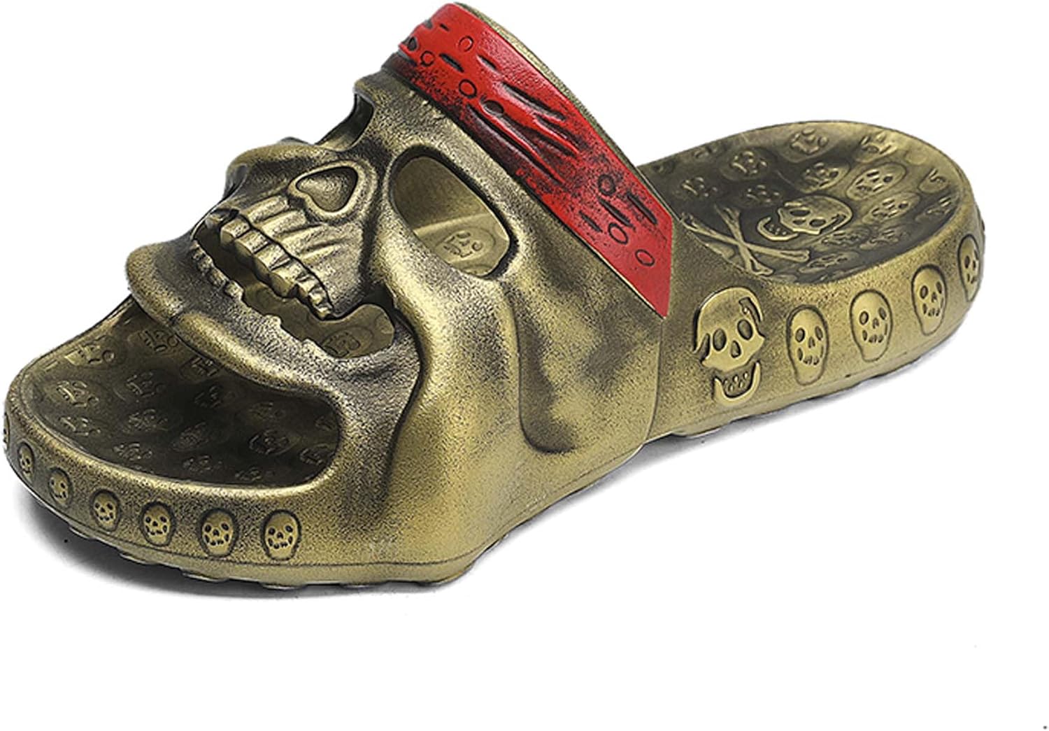 

Мужские летние спортивные повседневные модные сандалии UANGLI, пляжная обувь, шлепанцы, дышащие, удобные, мягкие, противоскользящие, износостойкие, легкие EVA, золотой