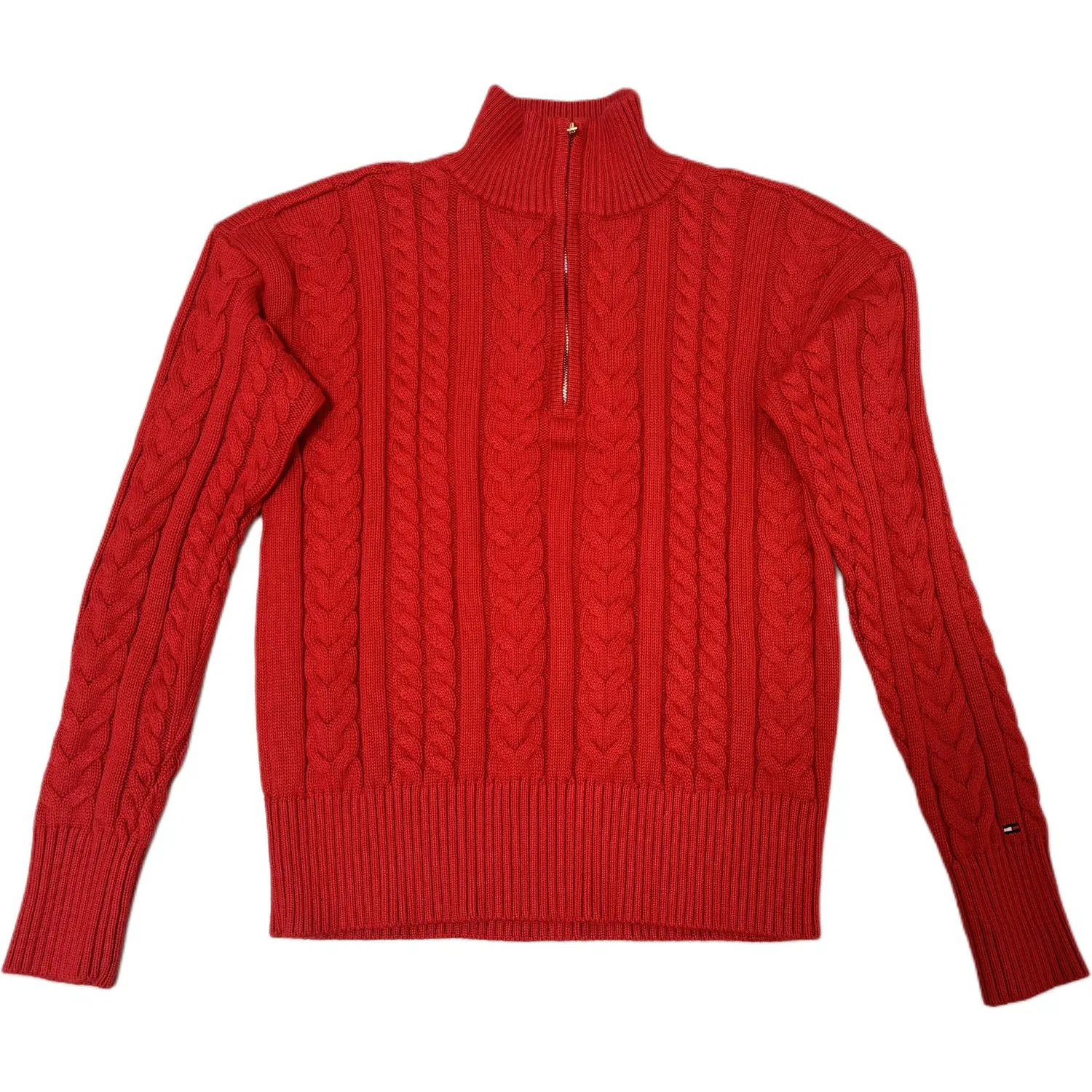 Вязаный джемпер Tommy Hilfiger красный