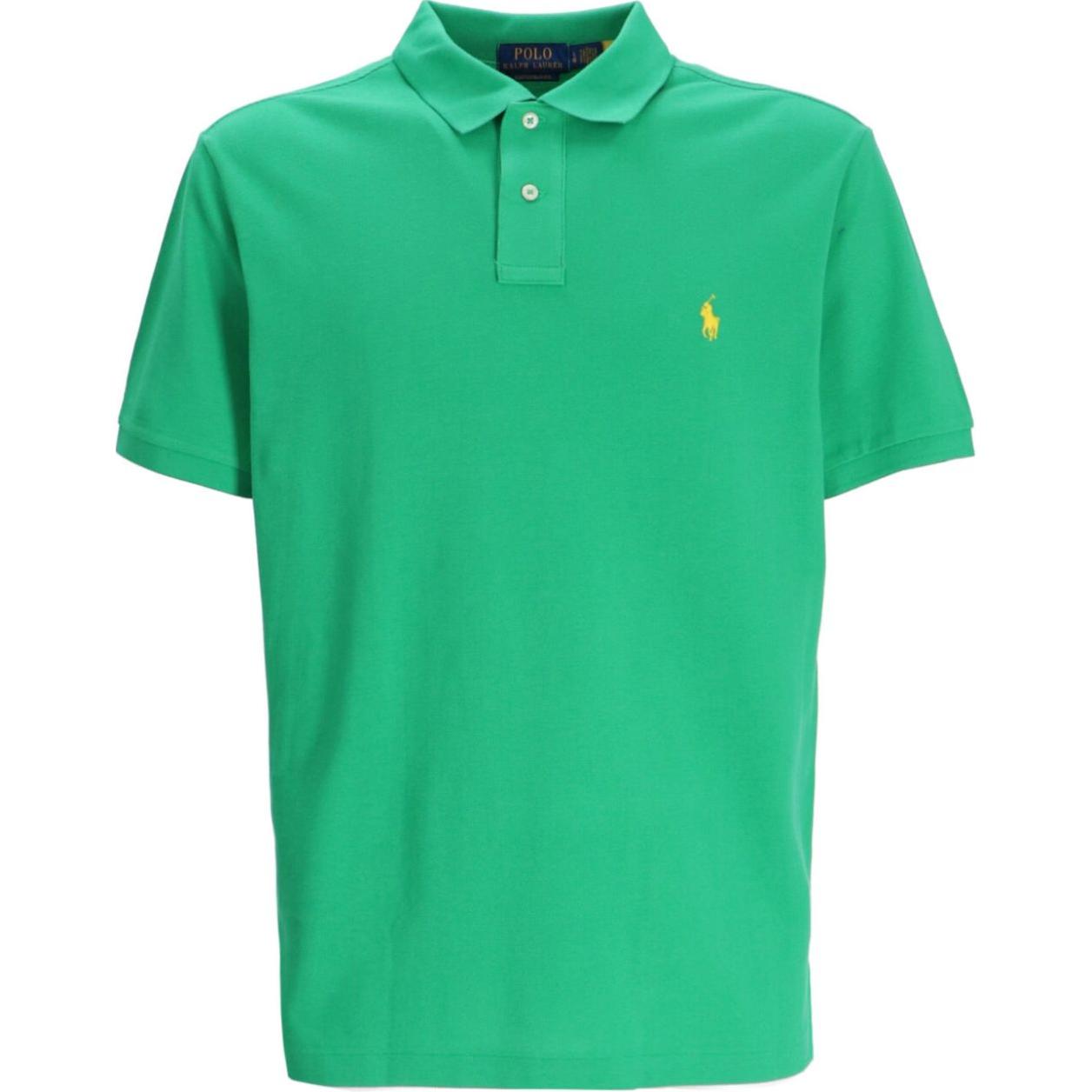 Поло Футболка Polo Ralph Lauren, Зеленая — фото 2