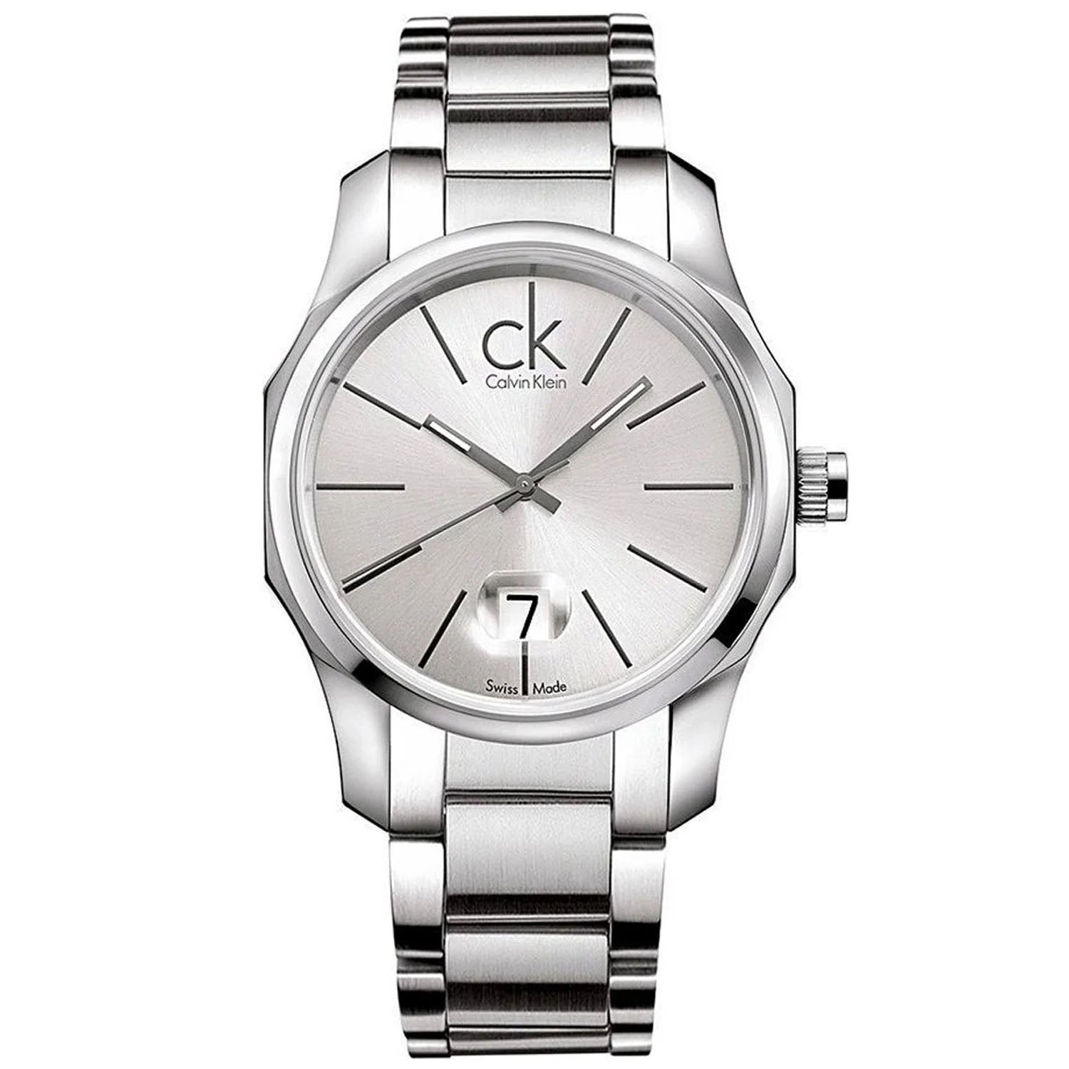 

Часы Calvin Klein Men's Biz с серебряным циферблатом