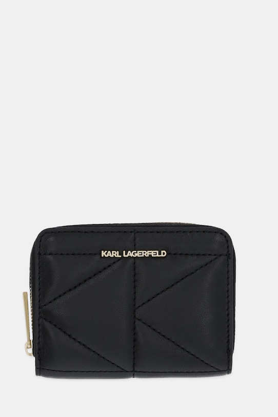 

Кожаный кошелек Karl Lagerfeld, черный