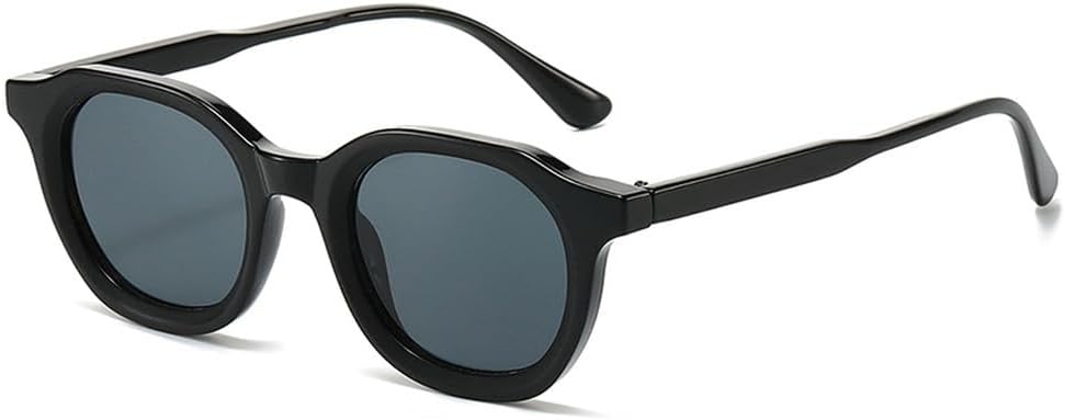 

Винтажные маленькие квадратные солнцезащитные очки для женщин, модные солнцезащитные очки UV400, овальные линзы цвета чайного розового с градиентом, мужские солнцезащитные очки в стиле панк WNCKSQ, Black Gray