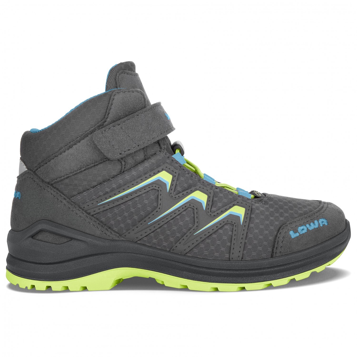 

Ботинки для прогулки Lowa Kid's Maddox GTX MID Junior, цвет Graphite/Lime