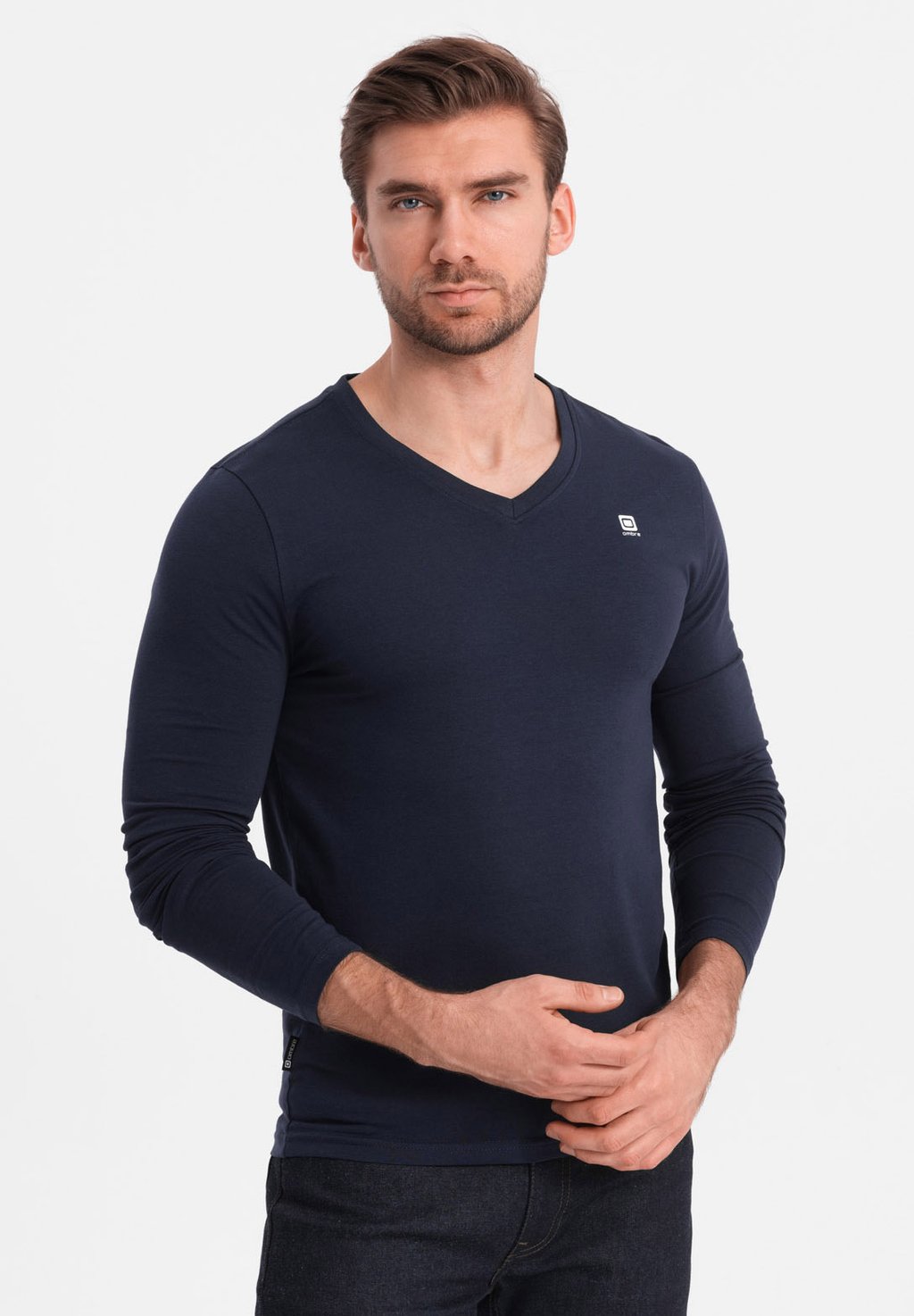 

Топ с длинными рукавами SET OF TWO V-NECK Ombre, темно-синий