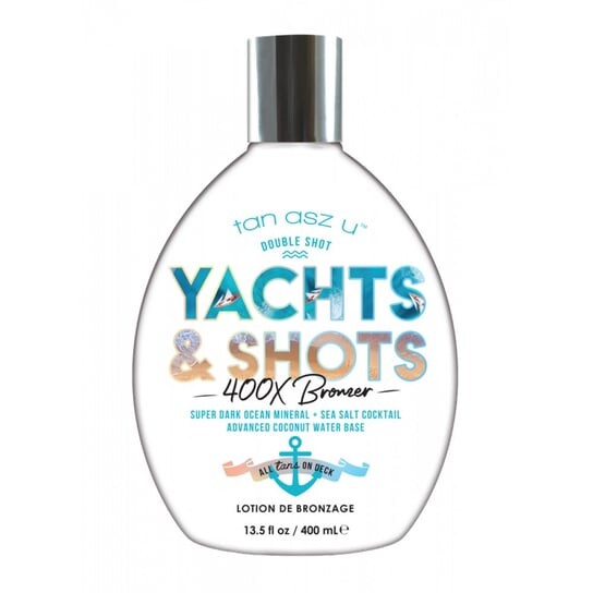 

Бронзатор для загара, 400 мл Tan Asz U, Double Shot Yachts & Shots