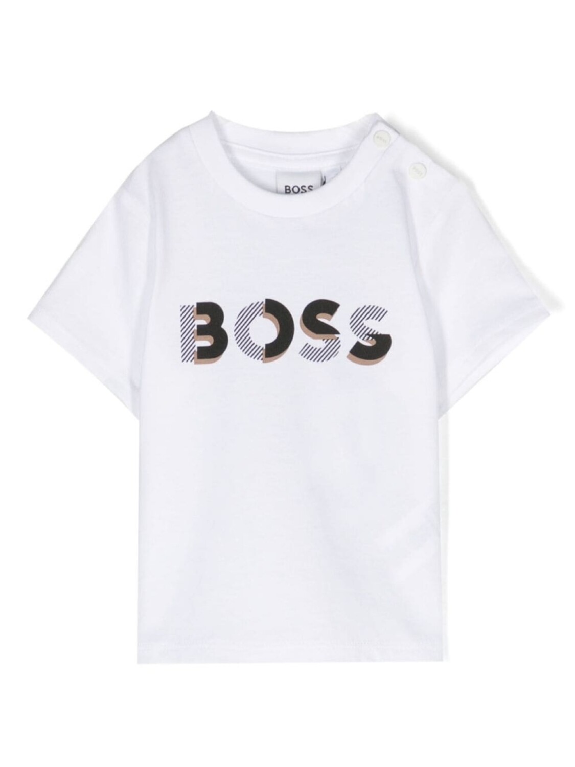 

BOSS Kidswear футболка с логотипом, белый