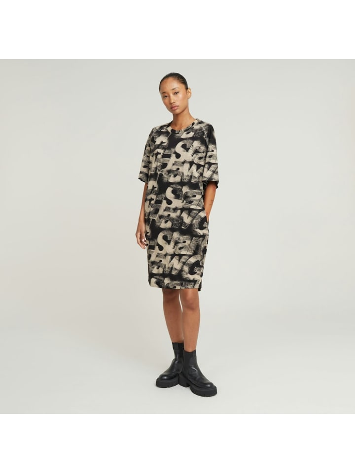 

Платье до колена G-Star Raw, цвет lt chalk sprayed letters