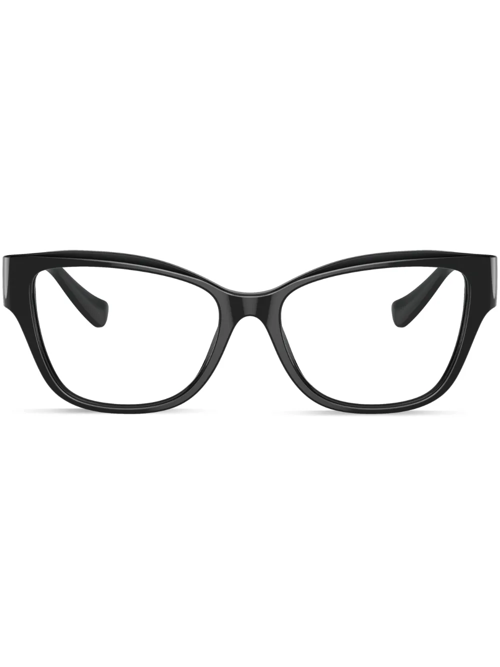 

Очки в оправе 'кошачий глаз' с декором Medusa Versace Eyewear, черный