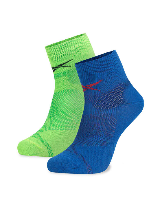 

Комплект из 2 пар коротких носков Reebok, синий