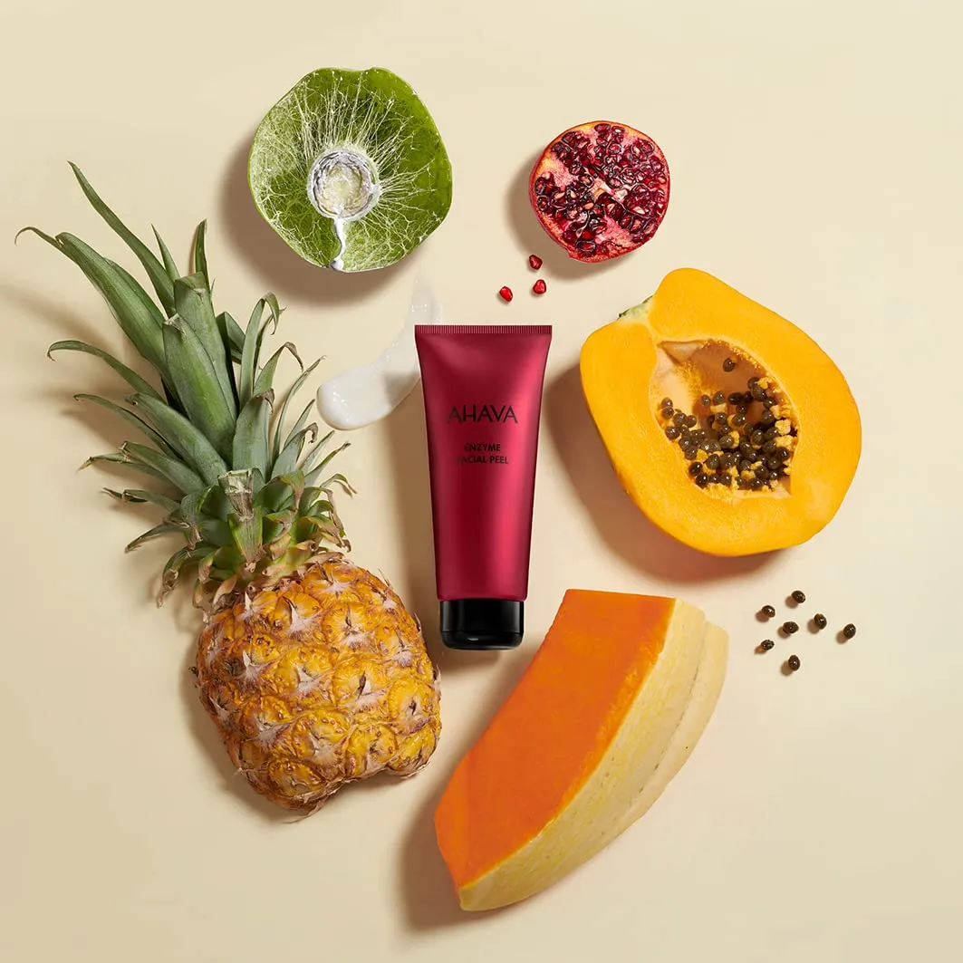 Пилинг Ahava — Apple of Sodom Enzyme Facial Peel - нежный отшелушивающий для упругости, сияния, сужения, 100 мл — фото 4