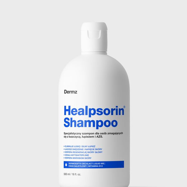

Шампунь от псориаза и себорейного дерматита, 500 мл Dermz Healpsorin shampoo