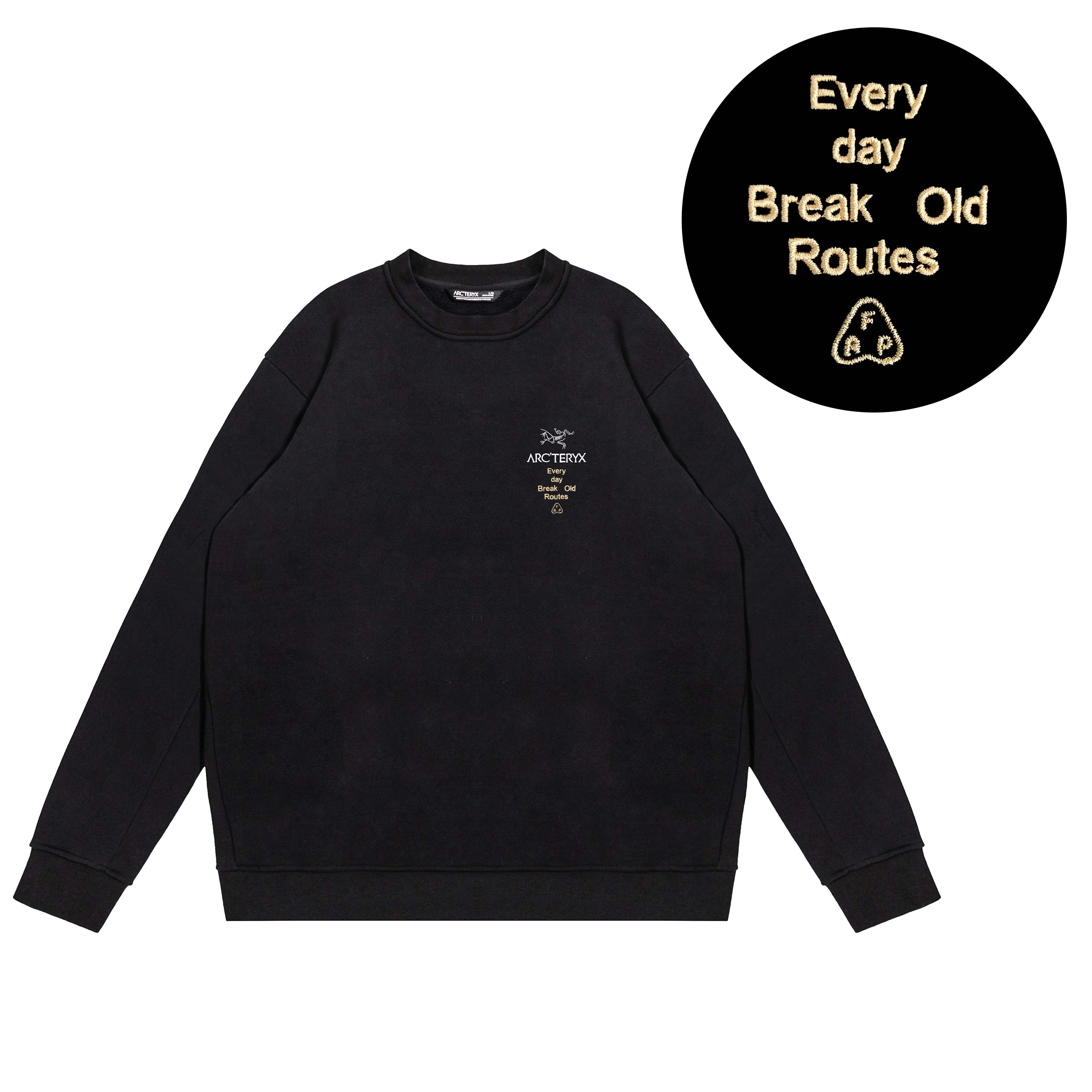 

Arcteryx Толстовка унисекс, черные/черные, с круглым вырезом, средней толщины, стандартного размера, Черный, Arcteryx Толстовка унисекс, черные/черные, с круглым вырезом, средней толщины, стандартного размера