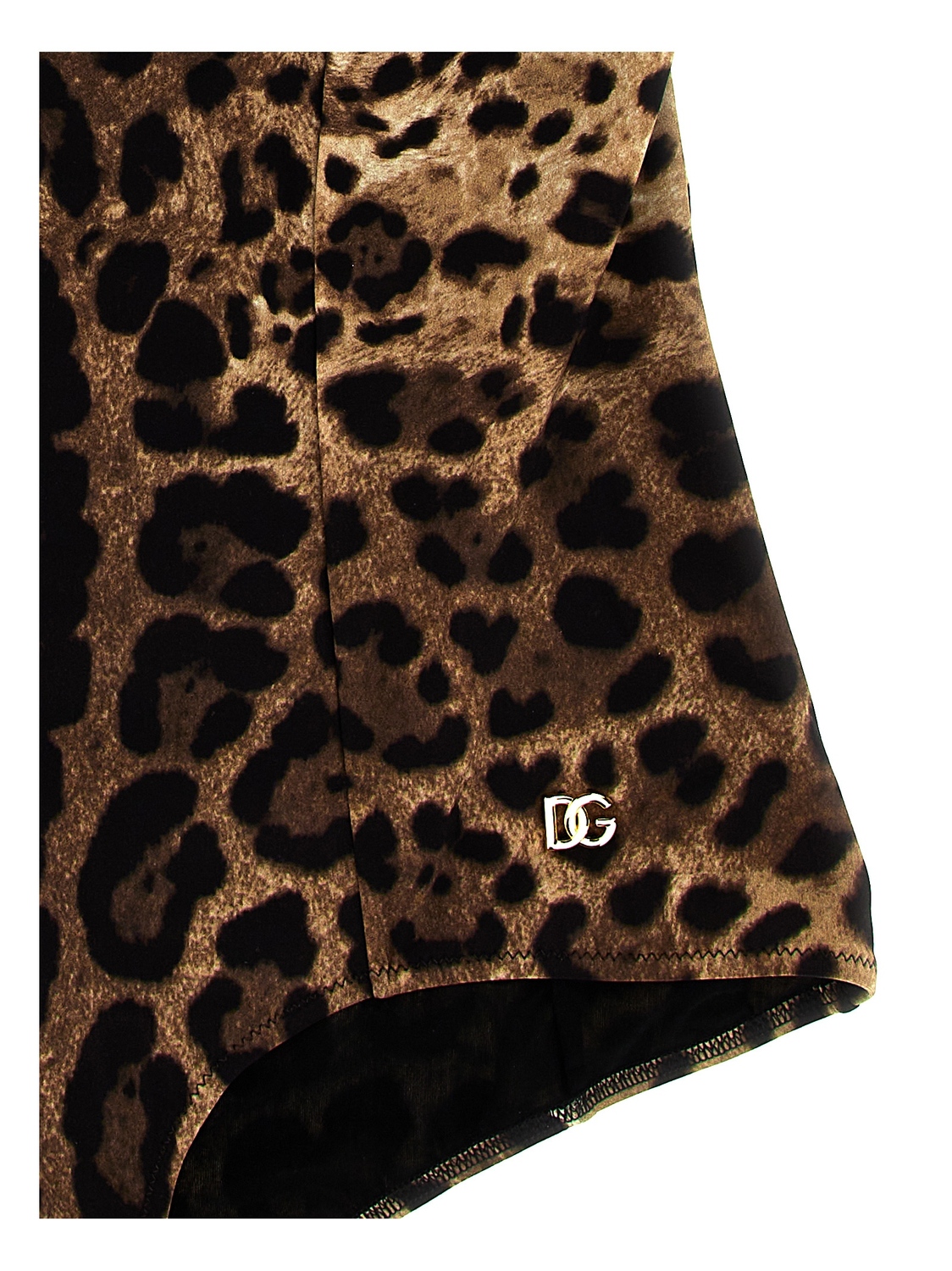 Слитный купальник 'Leopardo' DOLCE & GABBANA, коричневый — фото 3