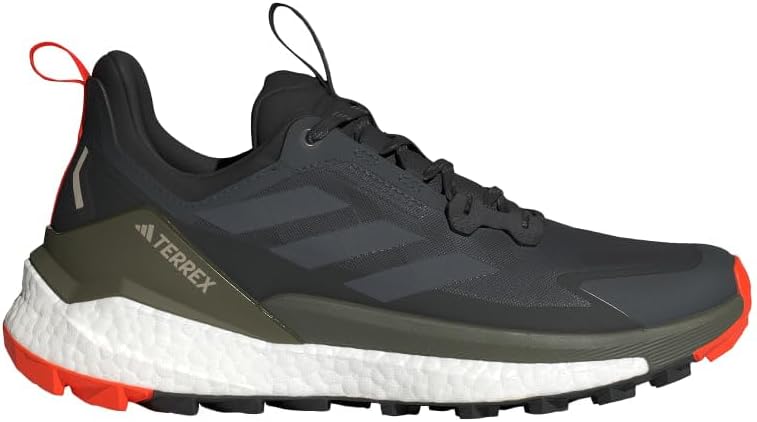 Мужские кроссовки Adidas Terrex Free Hiker 2.0 Low, черный/серый — фото 2