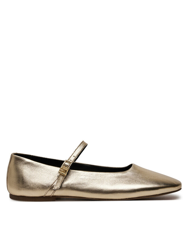 

Балетки Tommy Hilfiger Party Maryjane Ballerina Metal FW0FW08315 Goldfarben, золотой