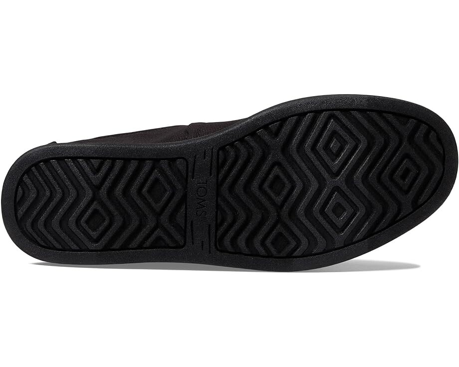 Лоферы TOMS Alpargata Forward Espadrille, цвет Black/Black Recycled Cotton Canvas — фото 3