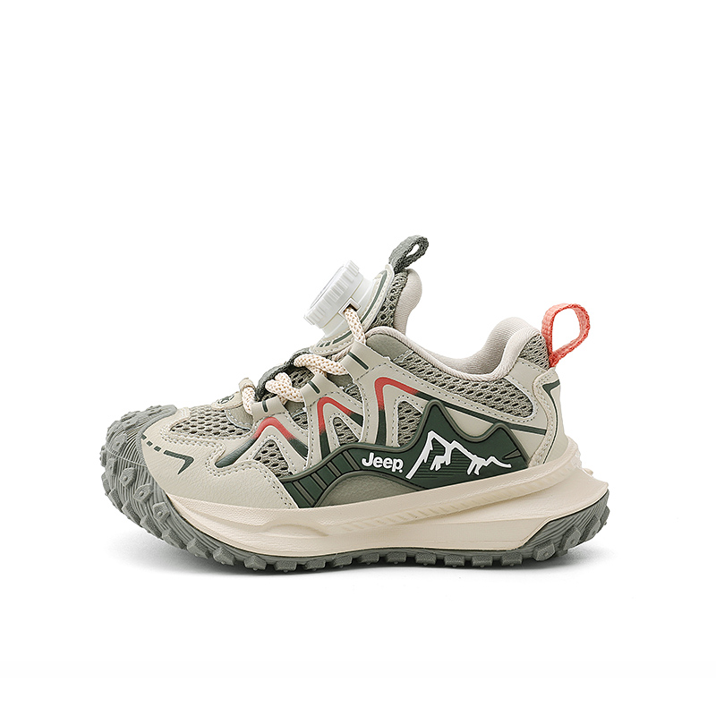 

Jeep Низкие детские кроссовки для активного отдыха, цвет «армейский зеленый»