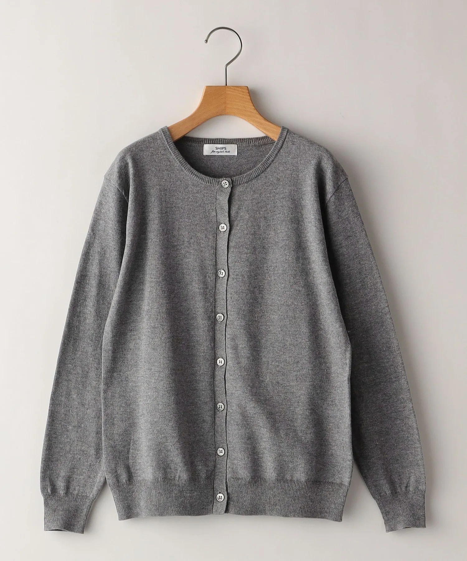 Детский кардиган SHIPS: 140-150 см / 14GG с круглым вырезом SHIPS KIDS, Gray