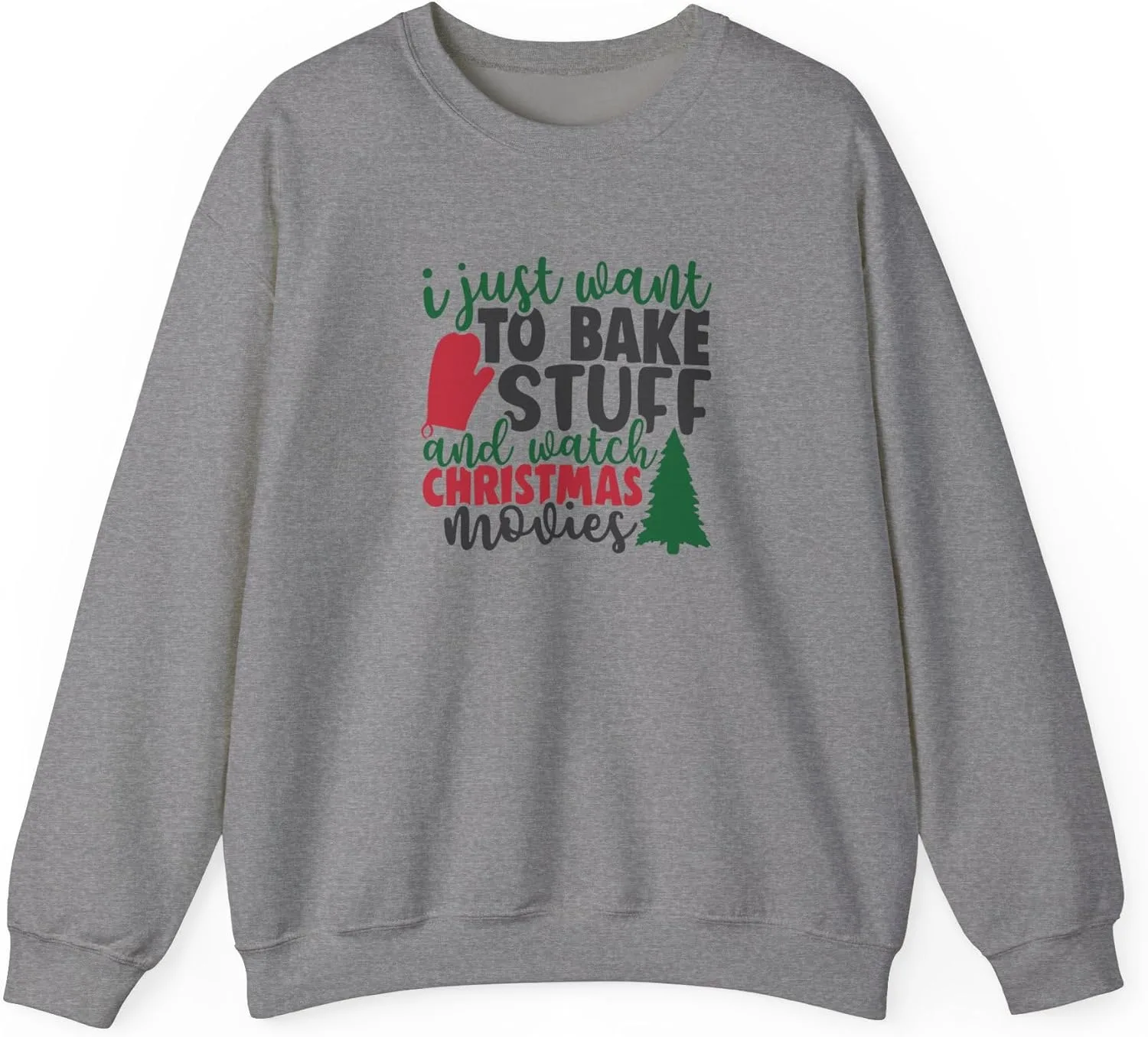 Рождественский свитшот Unisex Crewneck — праздничный комфорт